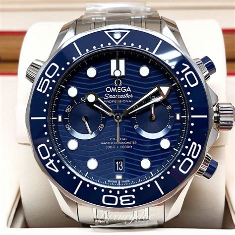 omega seamaster co-axial chronometer blue|Omega Seamaster co axial 300m.